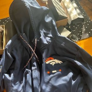 Broncos zip up Hoodie